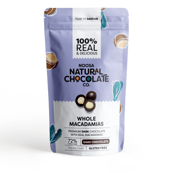 Product Macadamia Nuts Coated In Premium Dark Chocolate 100g01