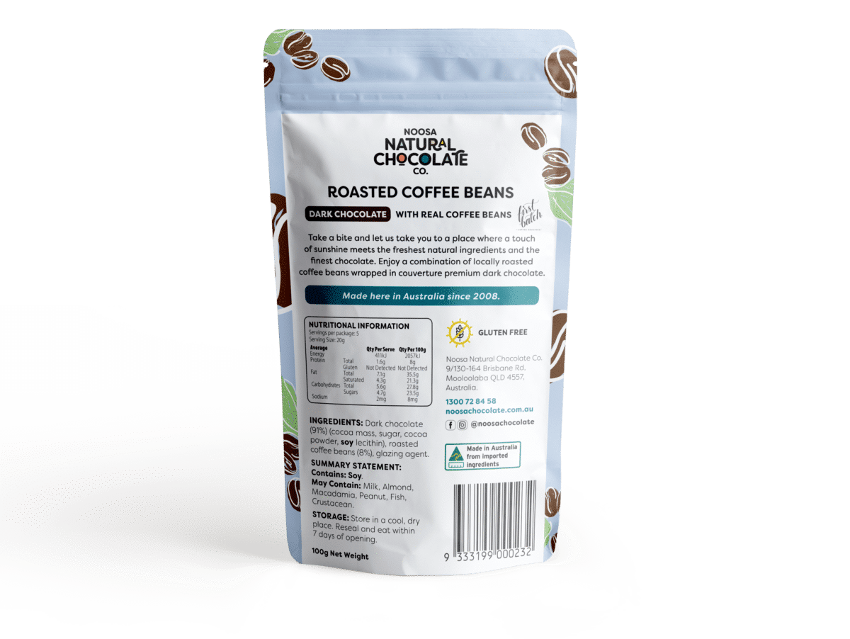 Product Premium Dark Chocolate Coated Di Bella Coffee Beans 100g02