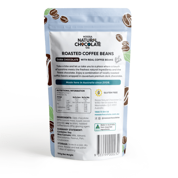Product Premium Dark Chocolate Coated Di Bella Coffee Beans 100g02