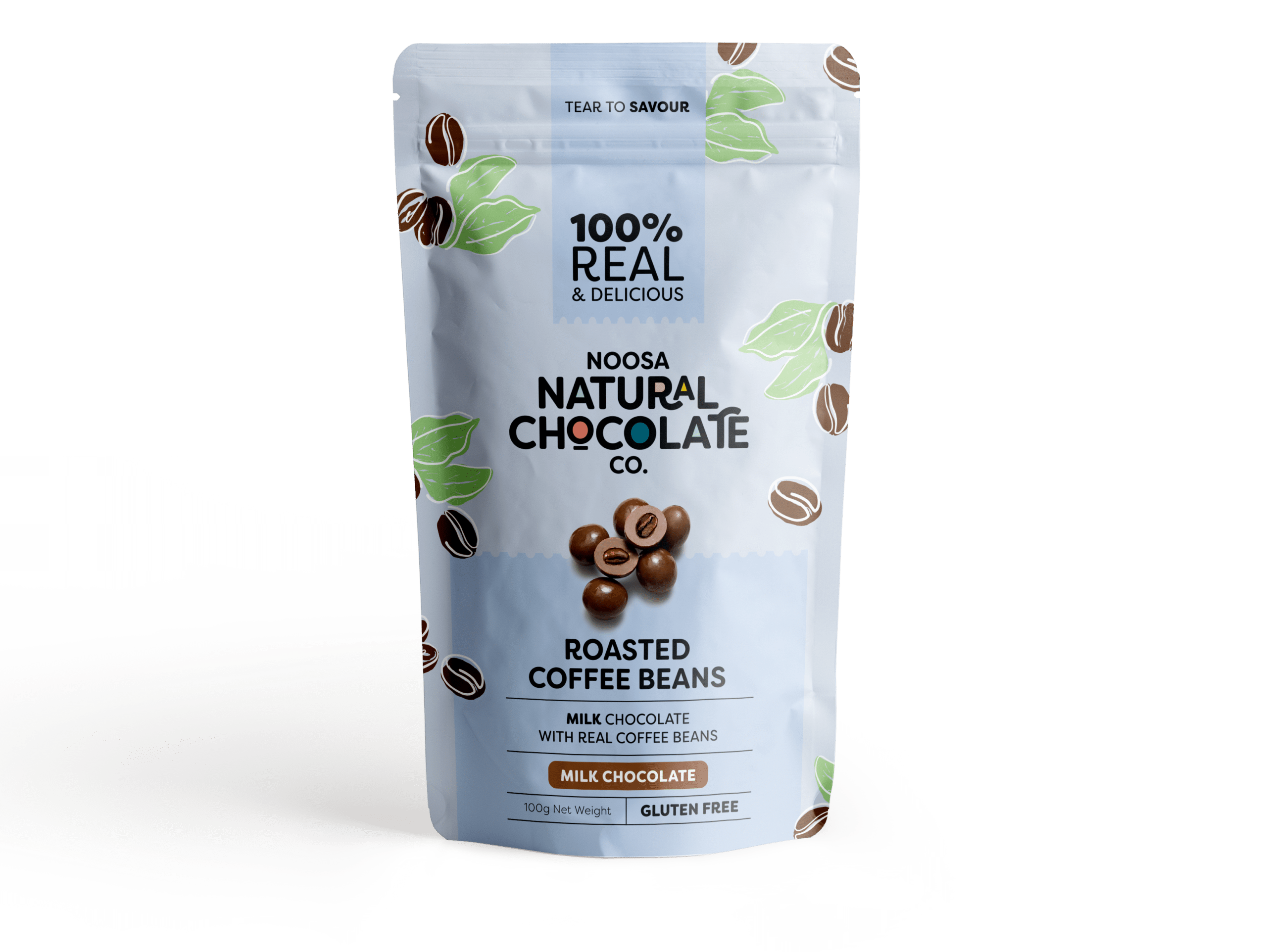 Product Premium Milk Chocolate Coated Di Bella Coffee Beans 100g01