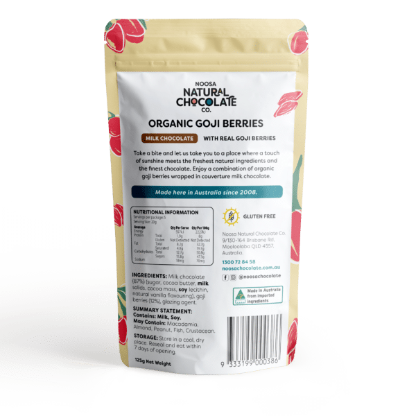 Product Premium Milk Chocolate Coated Goji Berries 125g02