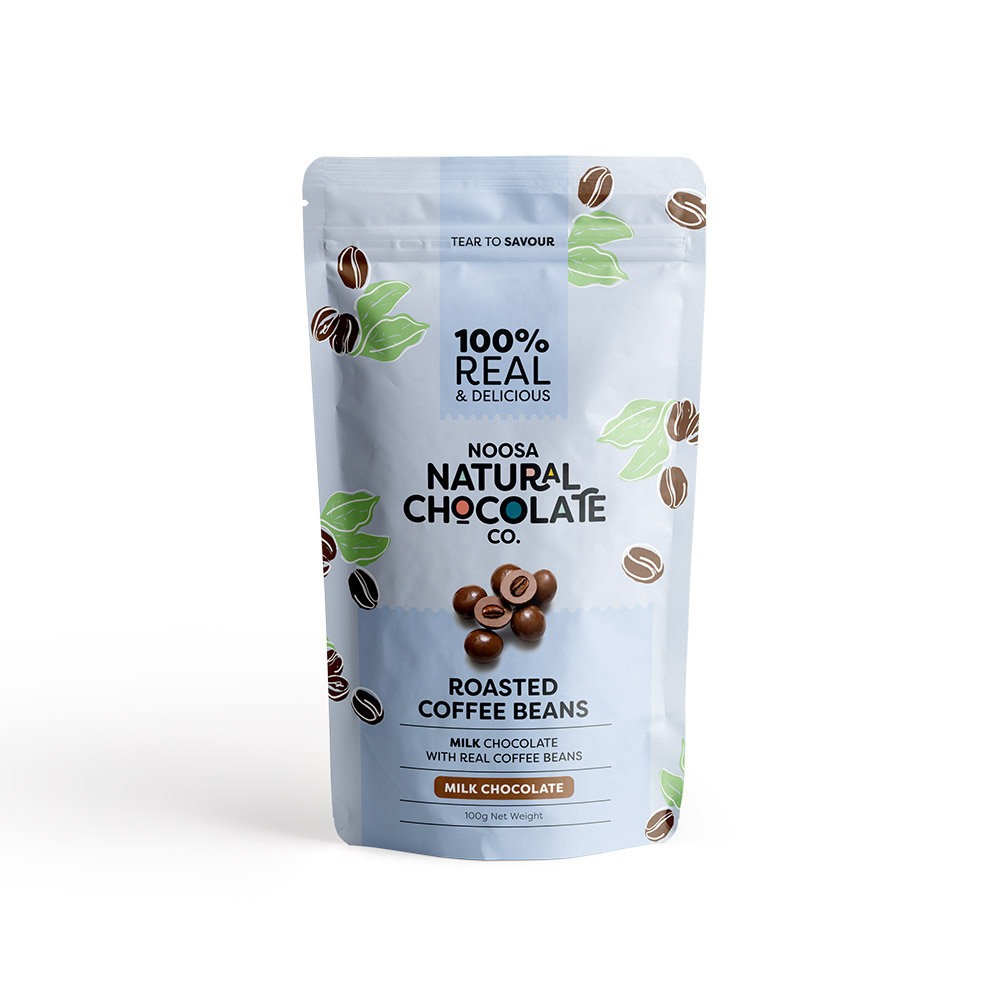 Noosa Natural Chocolate Coffee Beans Milk Chocolate