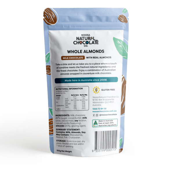 Product Almonds Coated In Premium Milk Chocolate 100g02