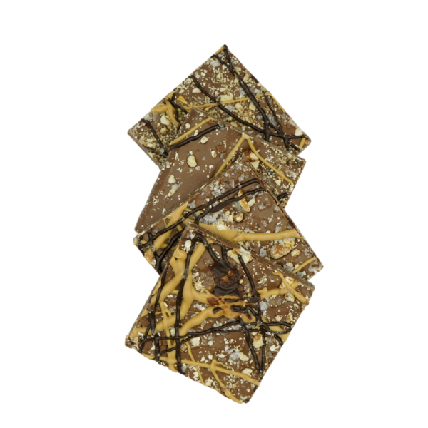 Caramel Pecan Bark (Milk) - 100g
